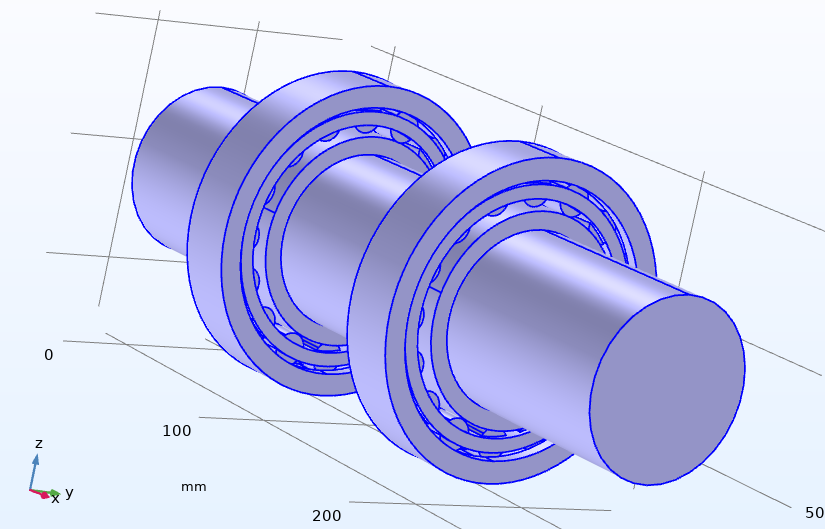 COMSOL轴承动力学模型的图1